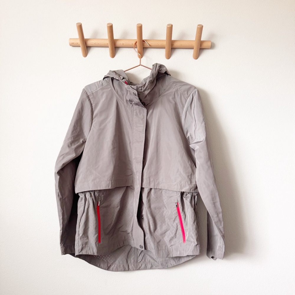 Athleta Aerate Perforated Rain Coat - Picture 2 of 13